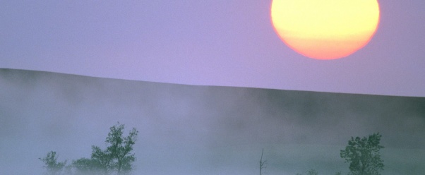 Misty Sunrise, North Dakota      ID 449 (click to view)