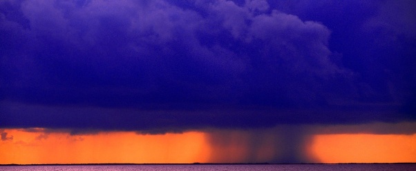 Rain Storm over Belize      ID 38607 (click to view)