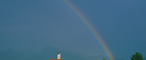 Rainbow over Bavaria (click to view)
