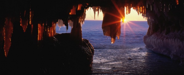 Sea Caves, Apostle Islands, Wisconsin    (click to view)