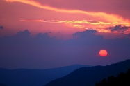 Smoky Mountain Sunset, Morton's Overlook, Tennes