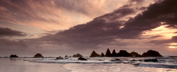 Sunset Splash, Seal Rock, Oregon      I (click to view)