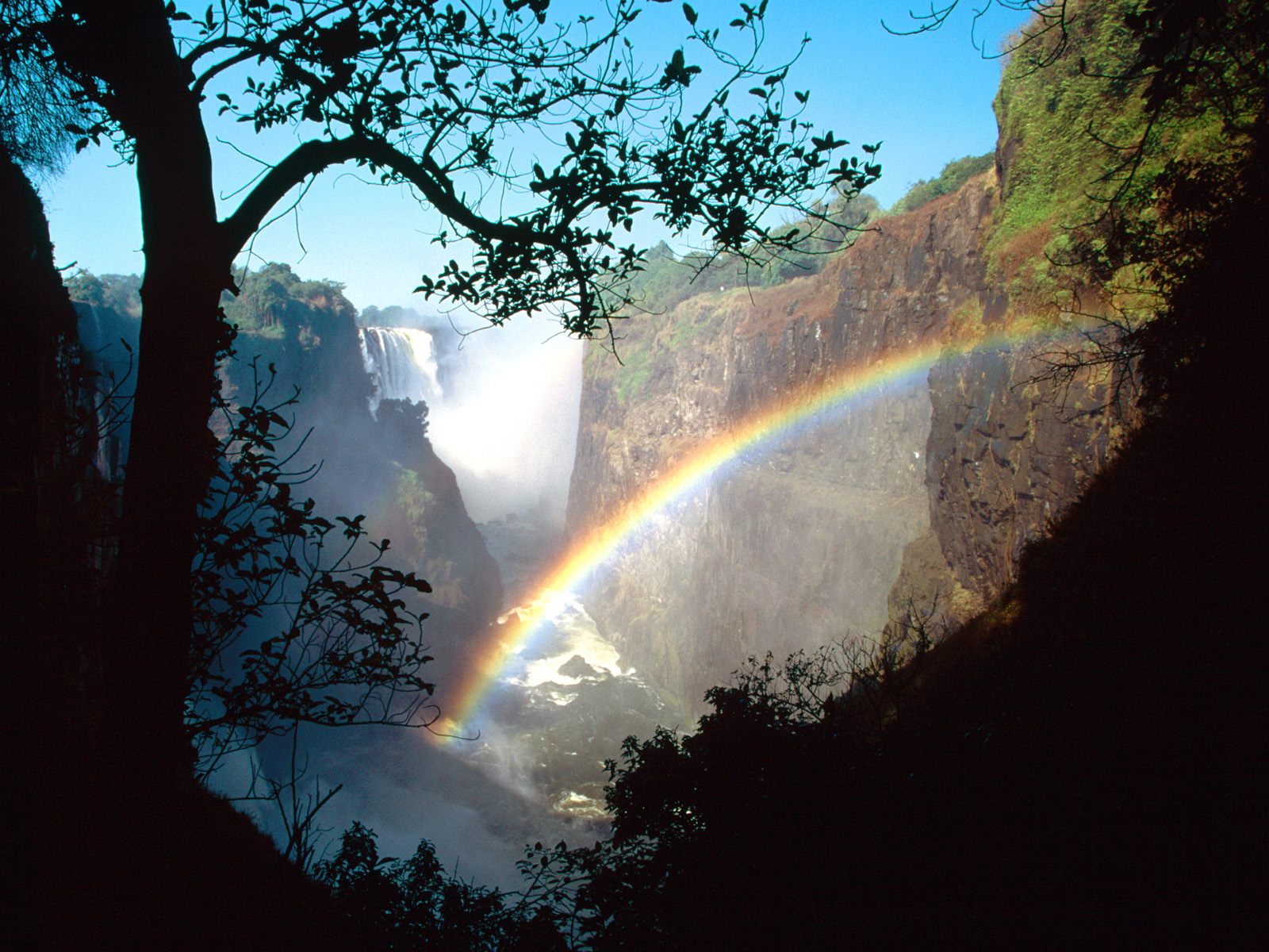 Victoria Falls Rainbow, Zimbabwe      I