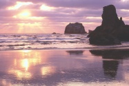 Sunset Light, Bandon, Oregon      ID 31