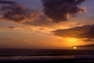 Sunset Sky, Carpinteria, California   