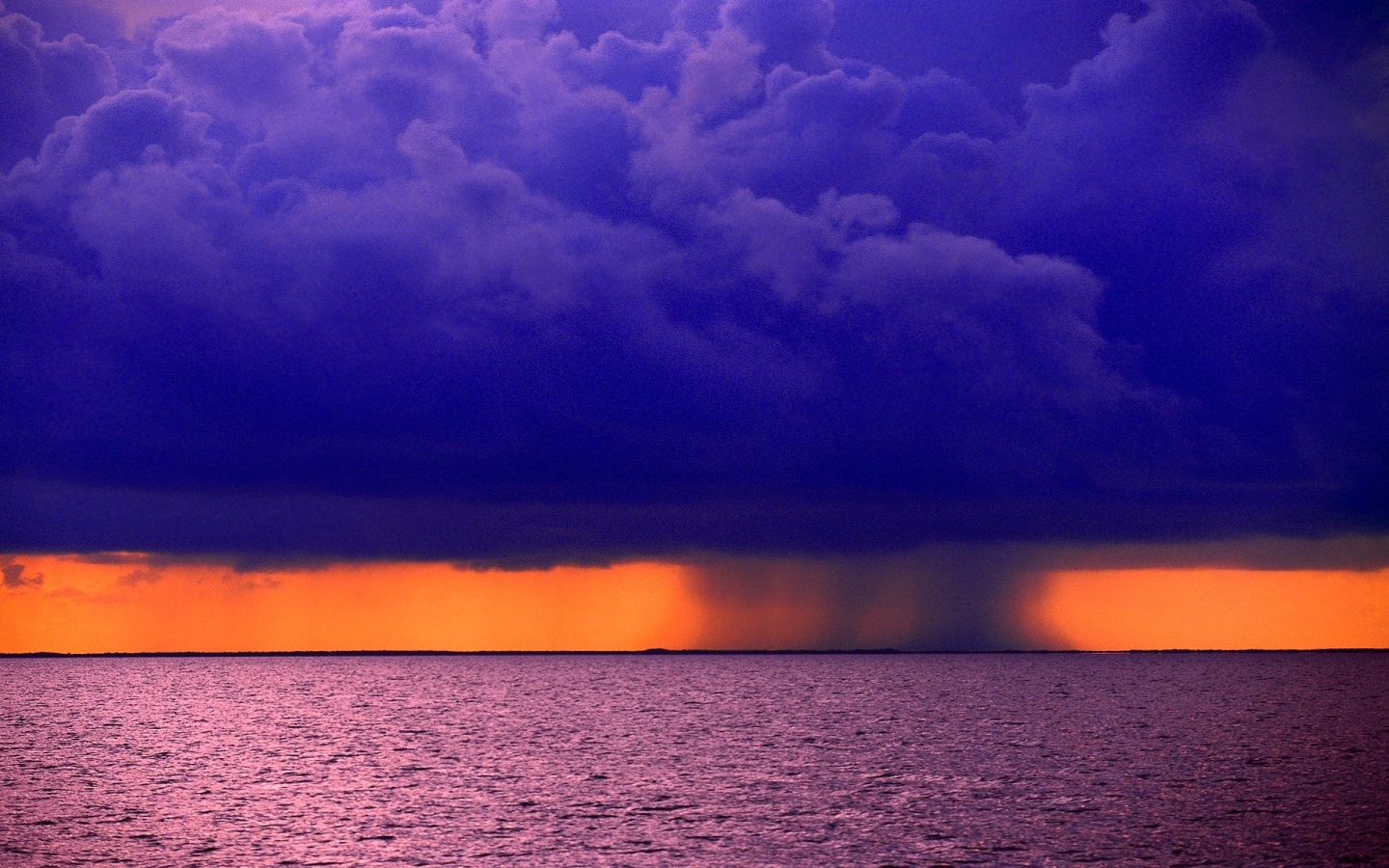 Rain Storm over Belize      ID 38607