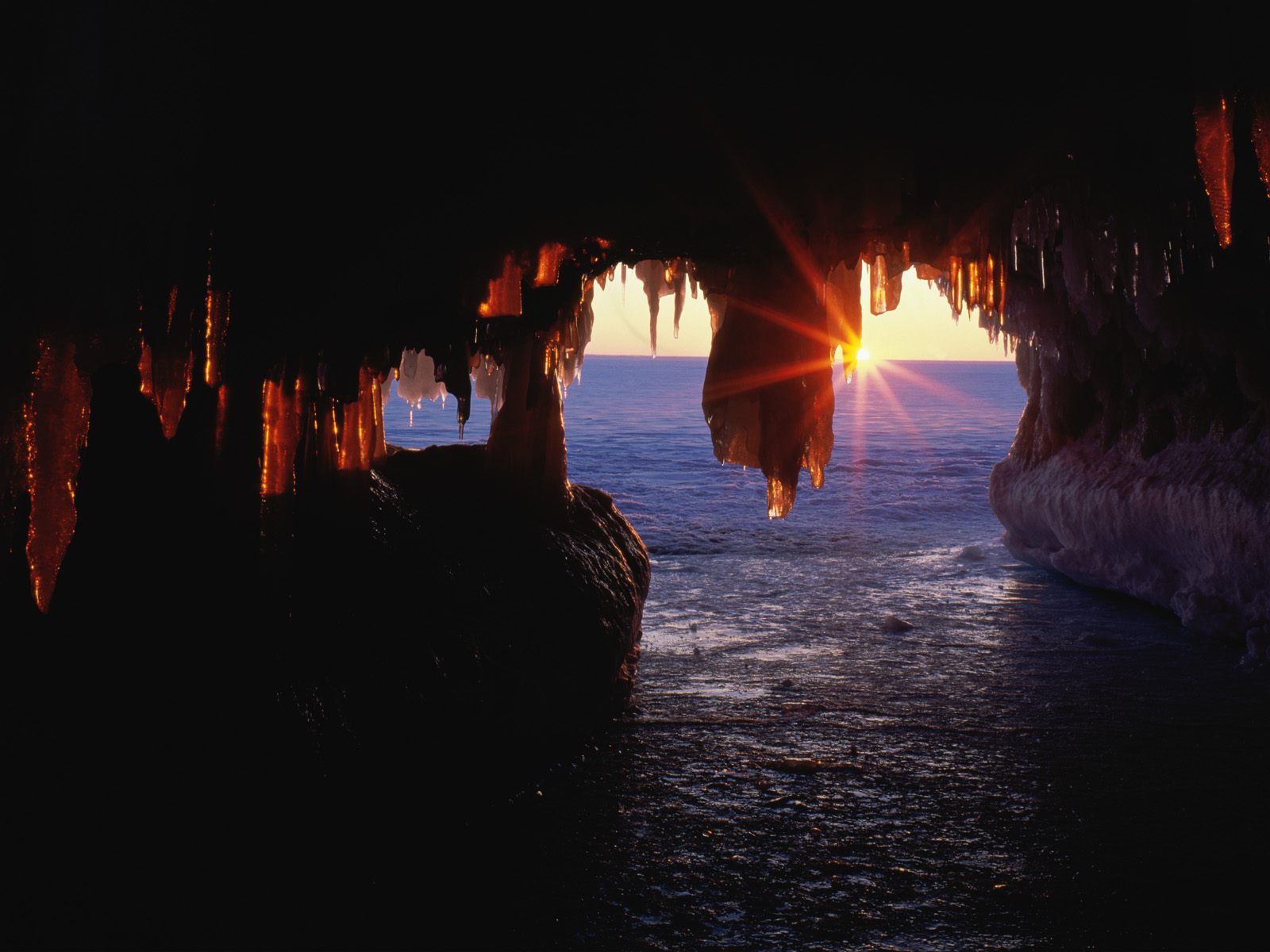 Sea Caves, Apostle Islands, Wisconsin   